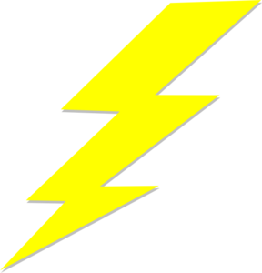 Lightning Bolt Clip Art At Clker Com   Vector Clip Art Online Royalty