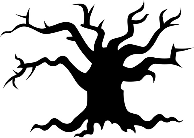 Scary Tree Clip Art   Clipart Best