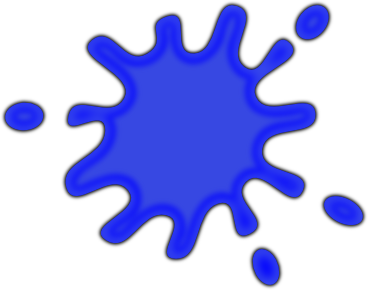 Share Ink Splash Blue Clipart With You Friends