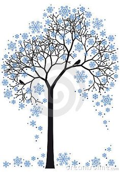 Winter Tree This Is Awesome More Trees Ideas The Art Winter Trees Art