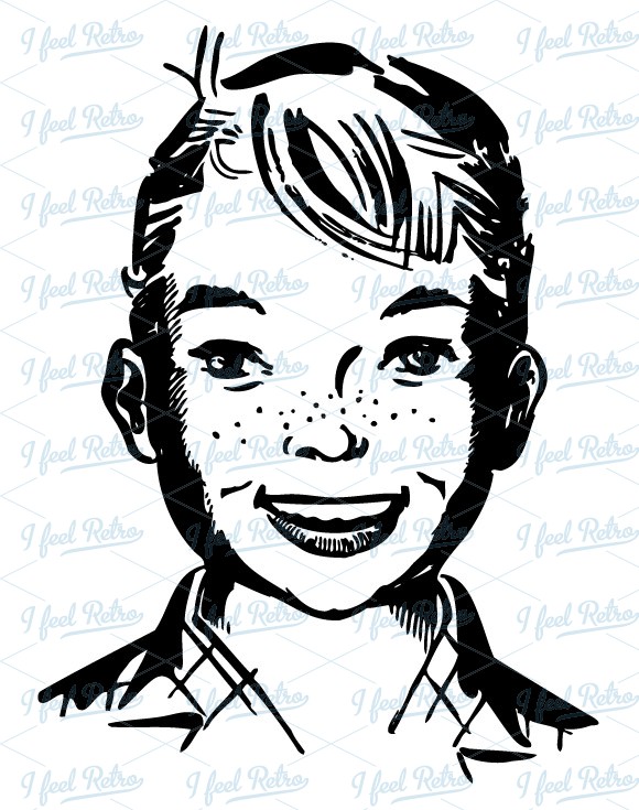 Boy Smiling Clipart