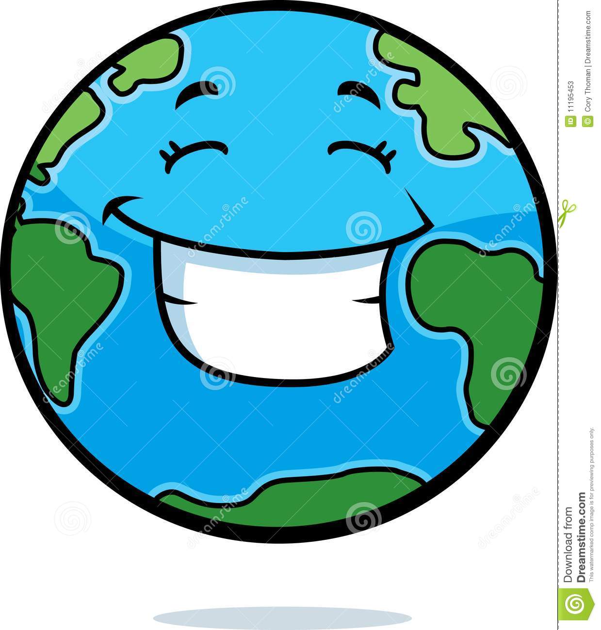 Earth Smiling Stock Photos   Image  11195453
