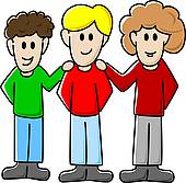 Group Of Friends Hanging Out Clipart   Clipart Panda   Free Clipart