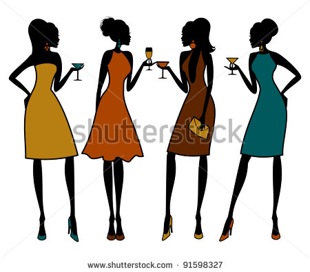 Group Of Girl Friends Clipart Group 20of 20girl 20friends