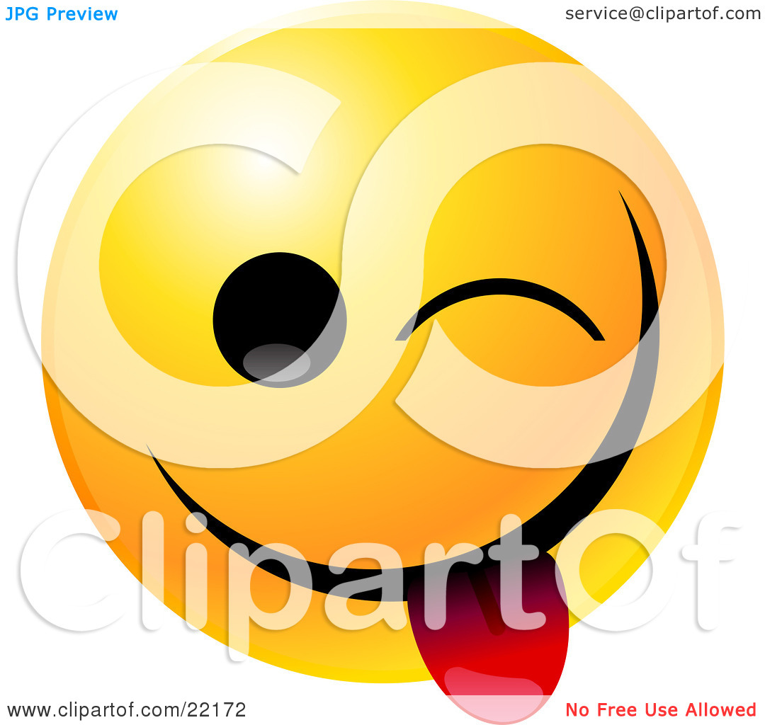 Smiley Face Clip Art Clipart Illustration Of A Yellow Emoticon Face