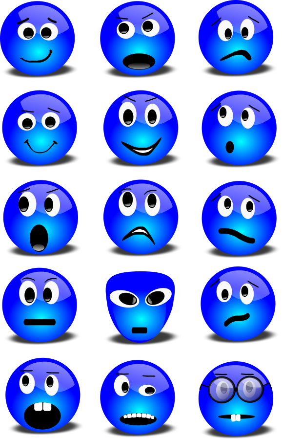 Smiley Face Thumbs Down Clipart Face Express Vector Clipart Png