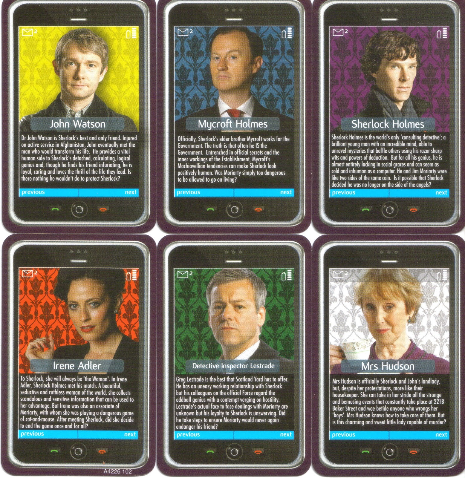 The Disgruntled Individual     Cluedo Sherlock Edition