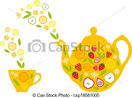 Cup Fruit Tea Trophy Clipart   Free Clip Art Images