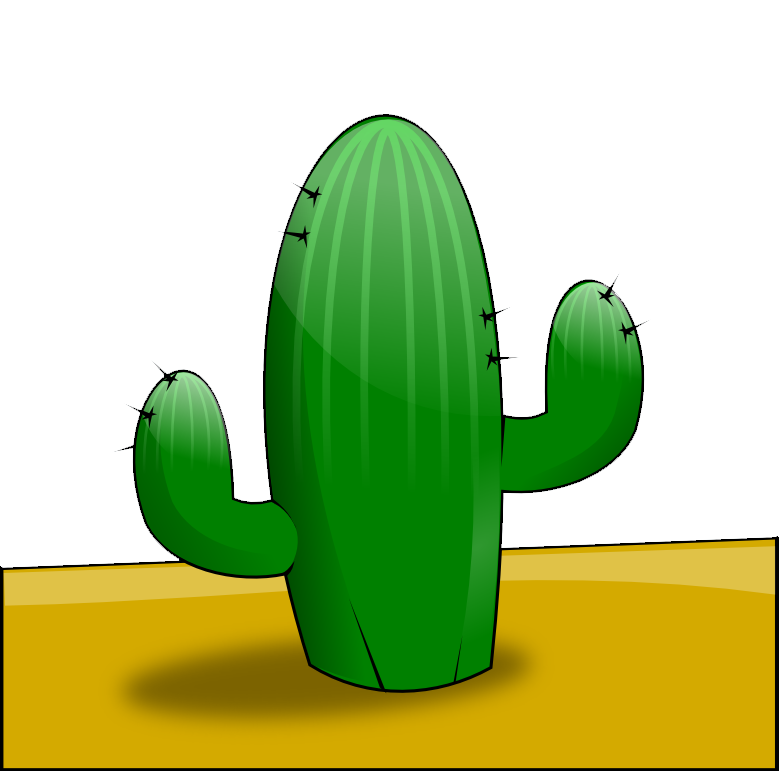 Free To Use   Public Domain Cactus Clip Art