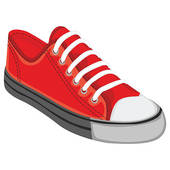 Illustration Of Isolated Shoes   Royalty Free Clip Art