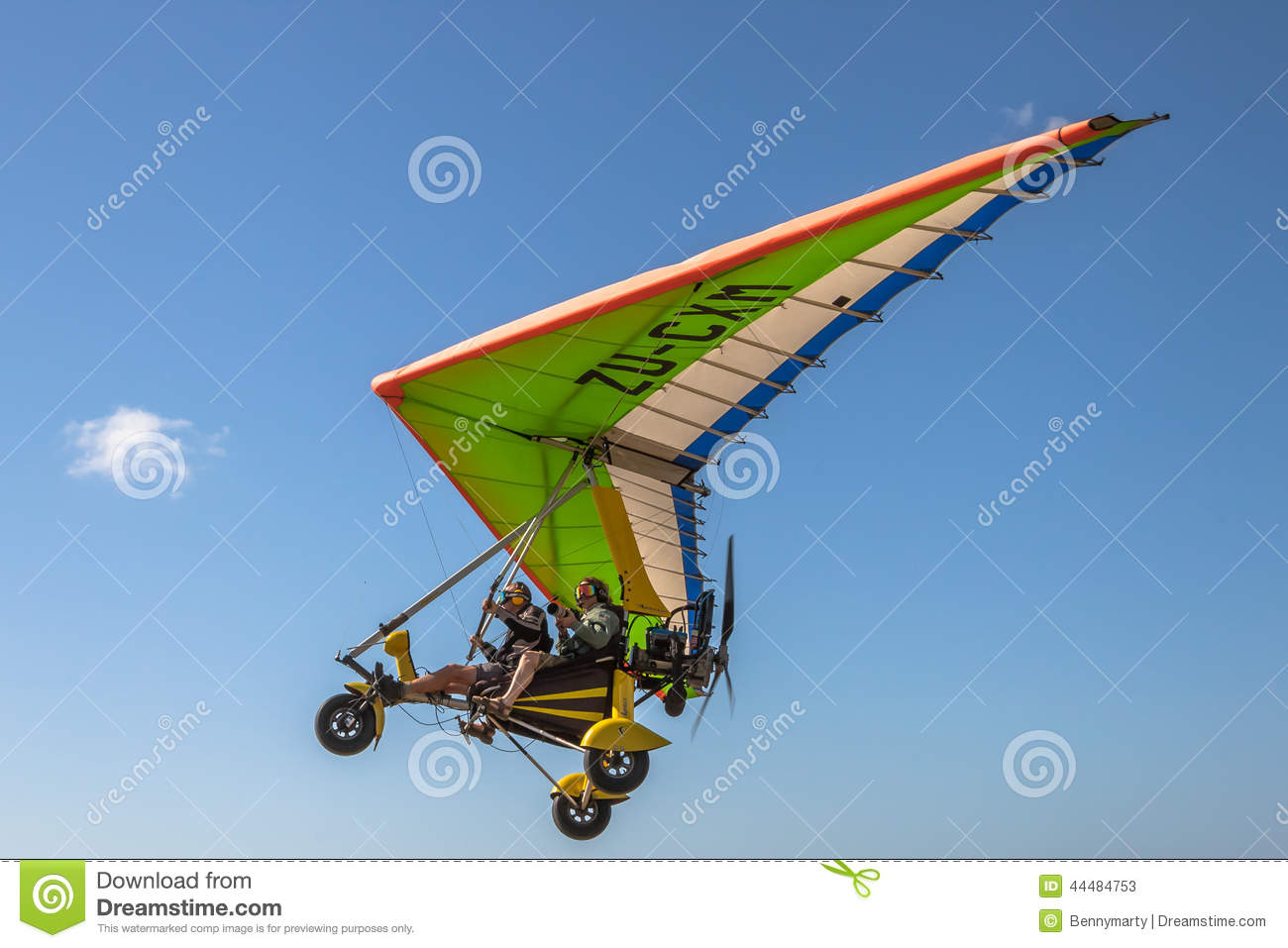 Intense Adrenaline  Ultralight Aircraft Editorial Stock Photo   Image