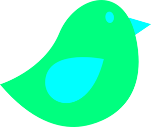 Green Little Bird Clip Art   Animal   Download Vector Clip Art Online