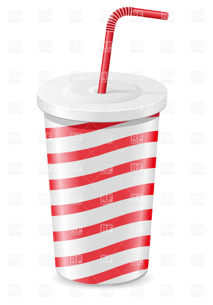 Paper Cup With Straw 19641 Food And Beverages Download Royalty Free