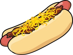 Silly Hot Dog Clipart