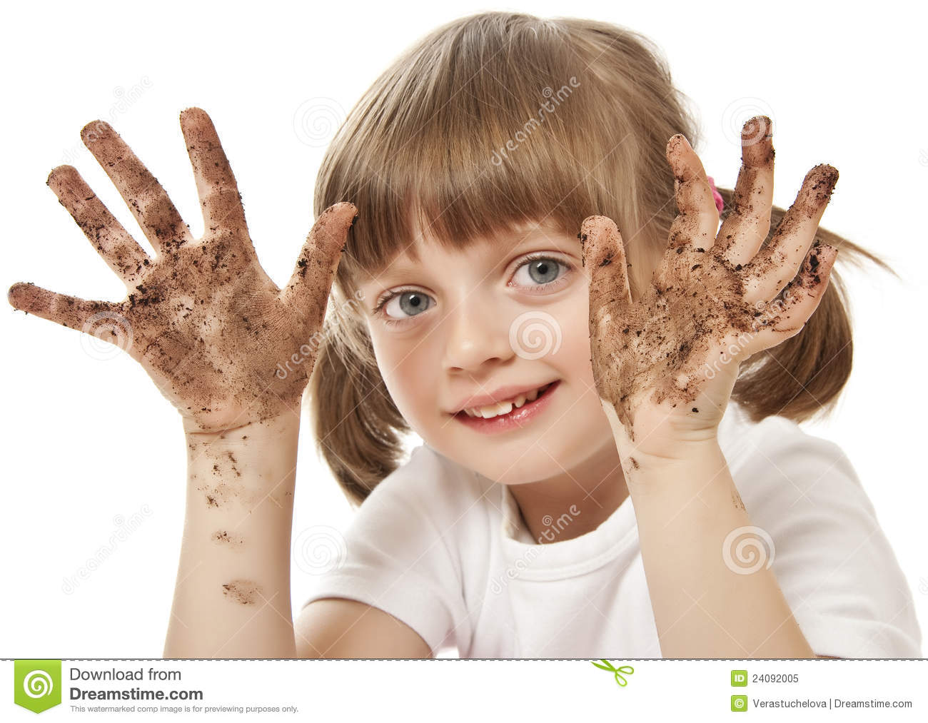 Dirty Hand Royalty Free Stock Photo   Image  24092005