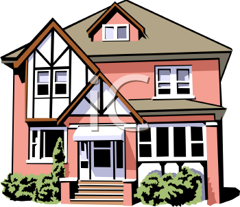 Single Family Home Clipart