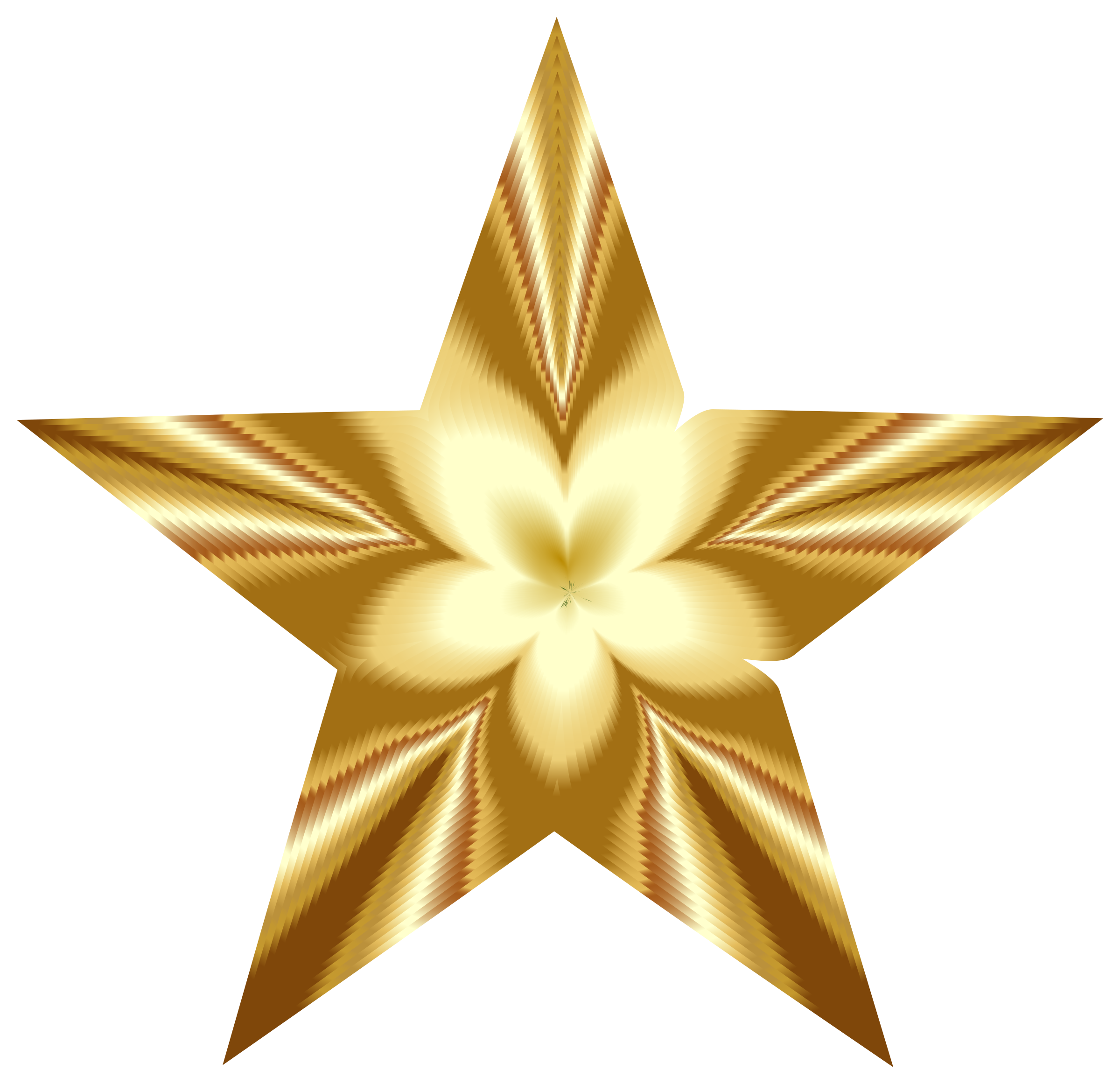 Golden Star Blossom By Gdj