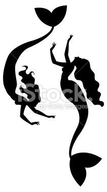 Mermaid Clipart Silhouette   Clipart Panda   Free Clipart Images