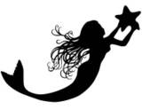 Mermaid Clipart Silhouette   Clipart Panda   Free Clipart Images
