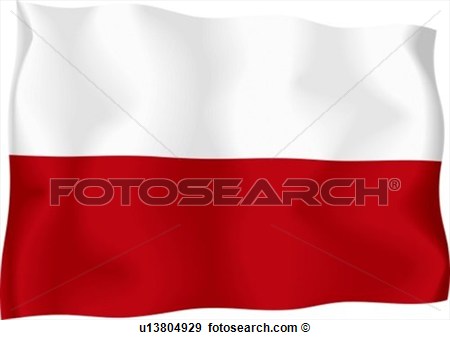 Stock Illustration   Polish Flag  Fotosearch   Search Vector Clipart