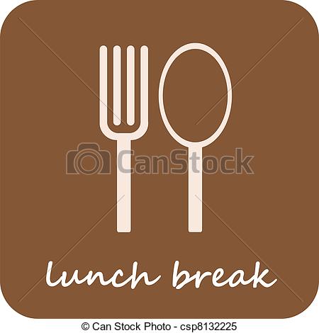 Vector   Lunch Break   Isolated Vector Icon   Stock Illustration