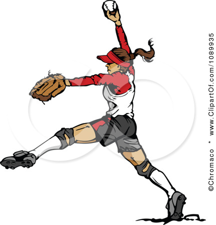 Displaying  20  Gallery Images For Softball Pitcher Clipart