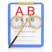 Eye Exam Clipart Vector Graphics  226 Eye Exam Eps Clip Art Vector And