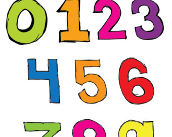 Basic Numbers Clipart Set   Clipart Panda   Free Clipart Images
