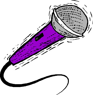 Clip Art   Microphone