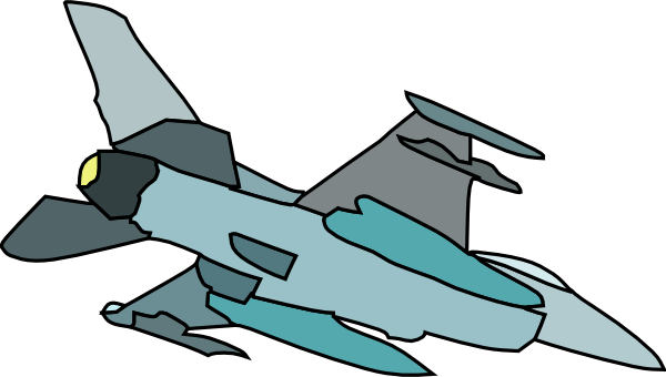 Military Fighter Plane Clip Art At Clker Com   Vector Clip Art Online