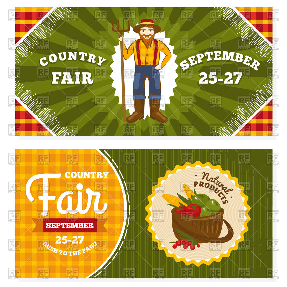 Country Fair   Vintage Invitation Cards 93709 Download Royalty Free