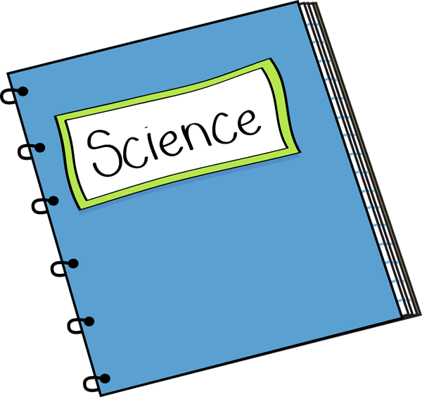Science Notebook Clip Art   Science Notebook Vector Image