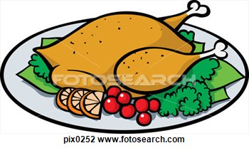 Clip Art   Roast Chicken  Fotosearch   Search Clipart Illustration
