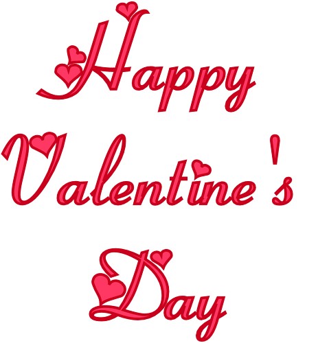 Webwords   Happy Valentines Day 3   Classroom Clipart