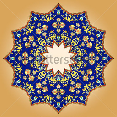 Download Source File Browse   The Arts   Persian Round Pattern