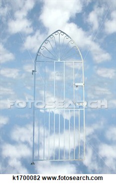 Clip Art   Heavens Gate  Fotosearch   Search Clipart Illustration