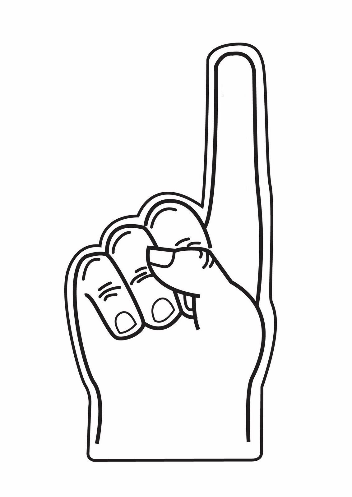 Picture Of Index Finger   Clipart Best