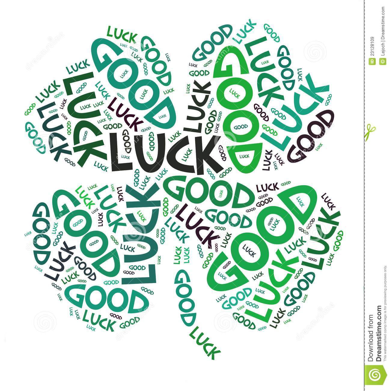 Good Luck Clipart Animated Four Leaves Clover Good Luck