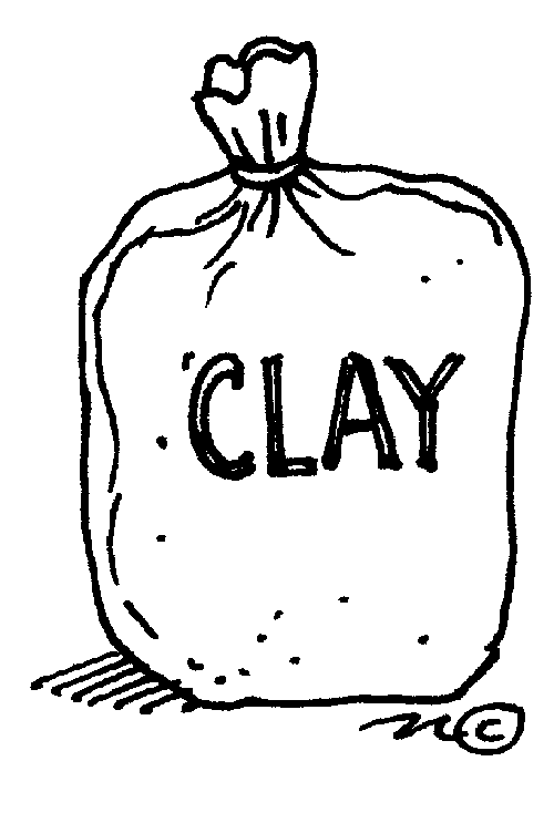 Bag Of Clay   Clip Art Gallery