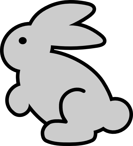 Bunny Clip Art At Clker Com   Vector Clip Art Online Royalty Free