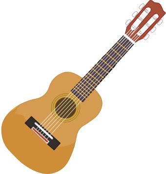 Clipart Images Of Guitar