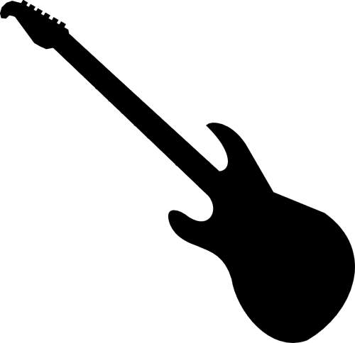 Guitar Clipart Black And White   Clipart Panda   Free Clipart Images