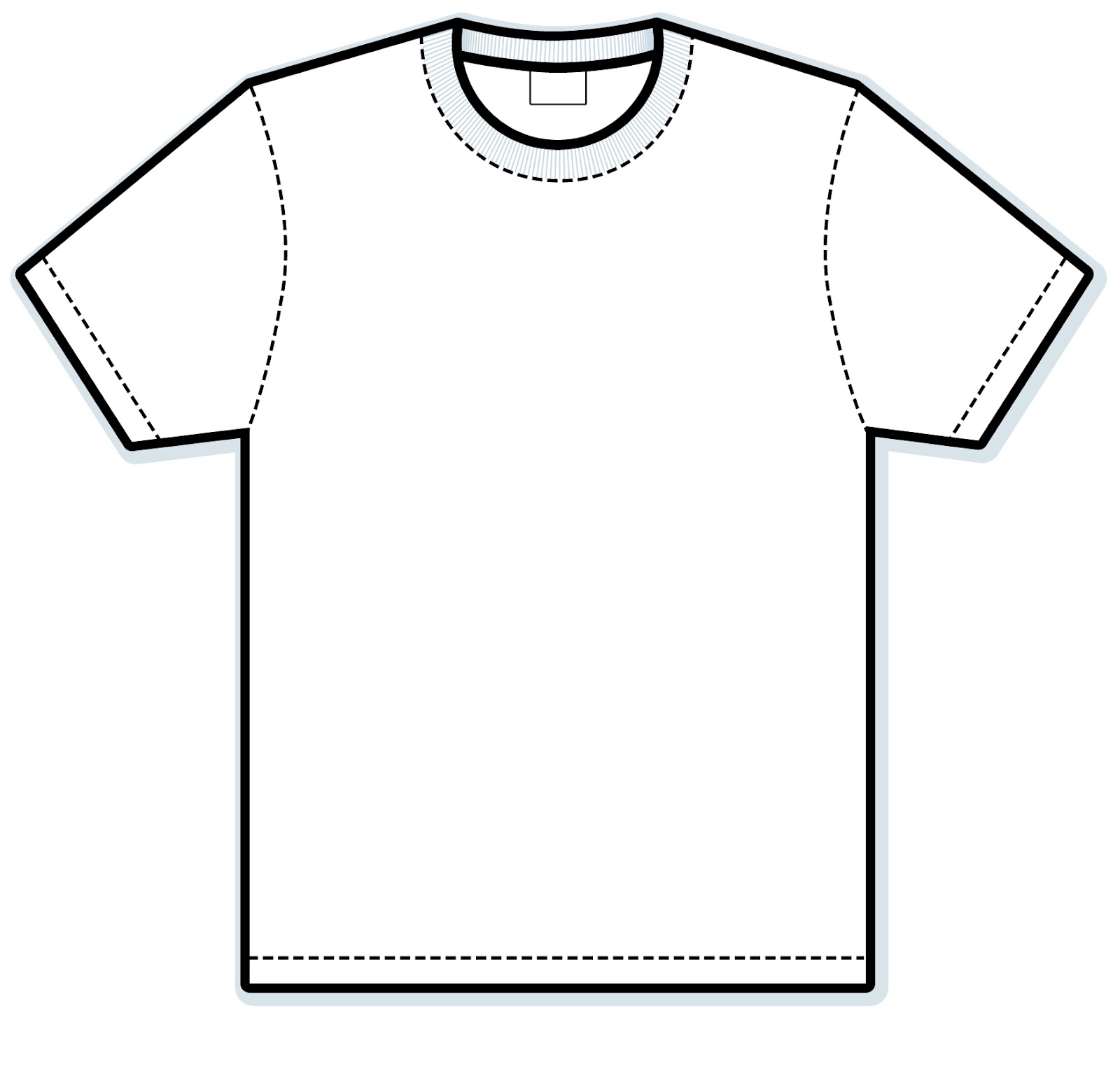 White T Shirt Drawing   Clipart Best