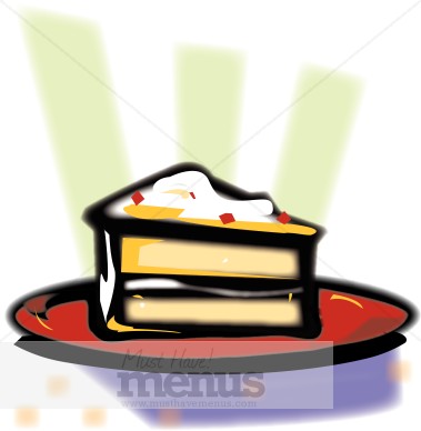     Yellow Cake Clipart The Rays Of Light Coming From This Piece Of Cake