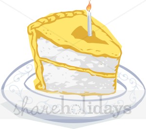 Yellow Sliced Cake Clipart