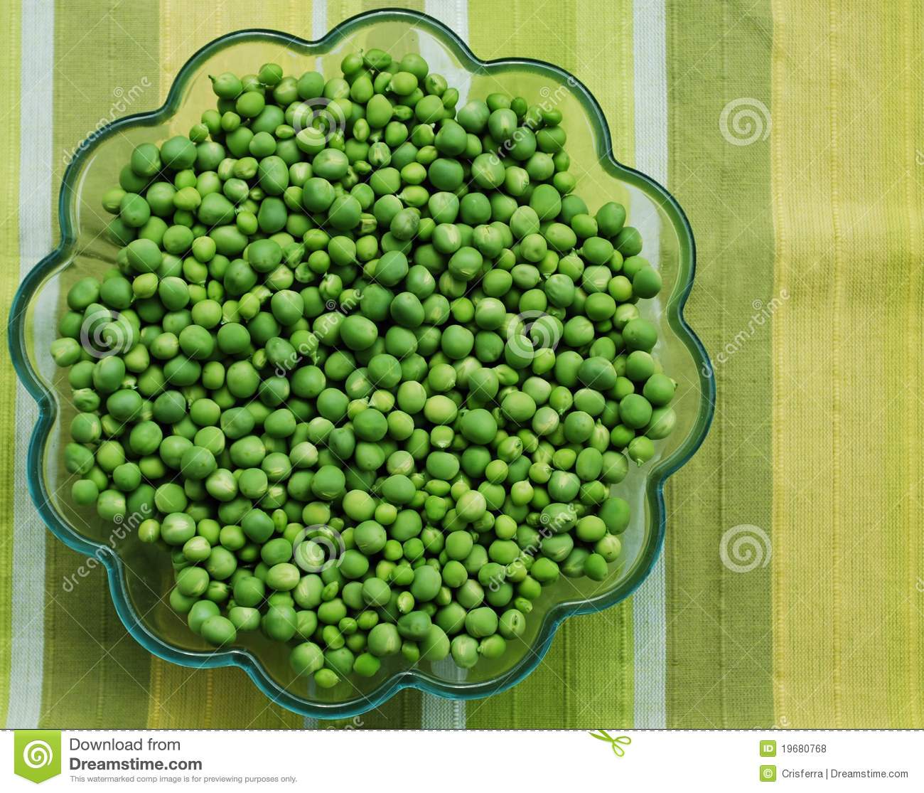 Peas In A Bowl Royalty Free Stock Photos   Image  19680768