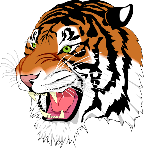File Ghostscript Tiger Svg   Wikimedia Commons