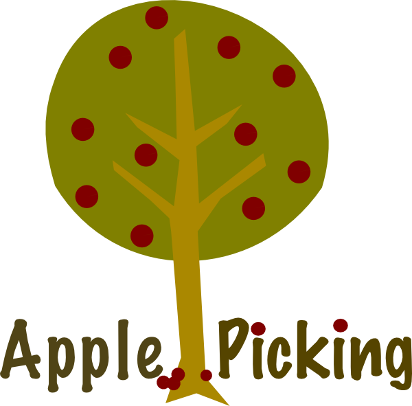 Apple Picking Tree Clip Art At Clker Com   Vector Clip Art Online