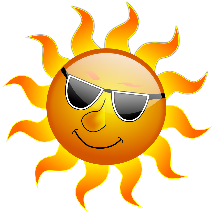 Summer Smile Sun Clipart Large Size