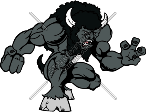 Buffalo2 Clipart And Vectorart  Sports Mascots   Buffalos And Bison